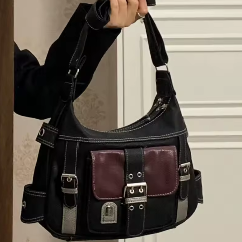 Leather Patch Bag