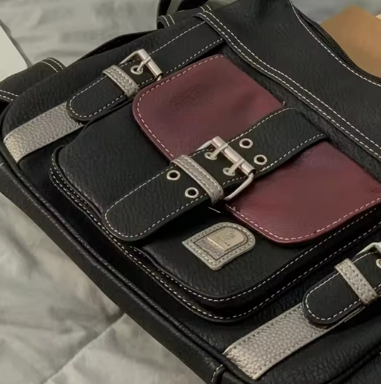 Leather Patch Bag